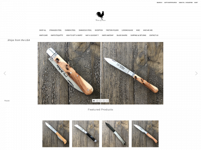 knives-of-france.com snapshot