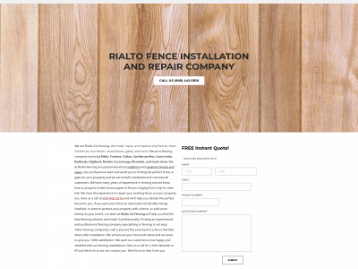 www.rialtofencing.com snapshot