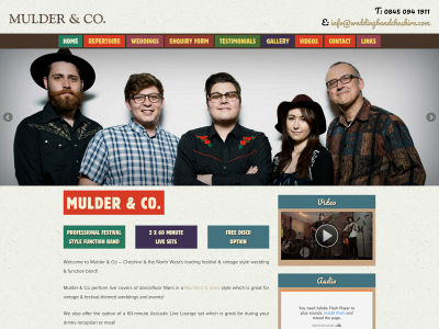 weddingbandcheshire.com snapshot