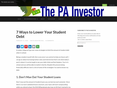 thepainvestor.com snapshot