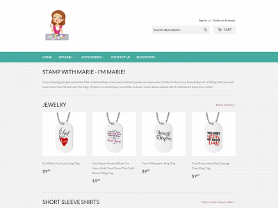 stampwithmarie.com snapshot
