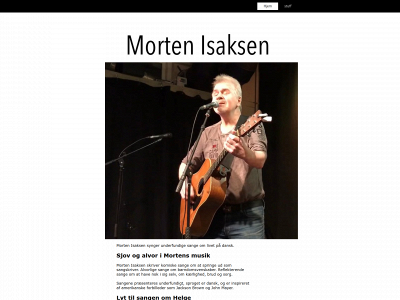 mortenisaksensange.dk snapshot