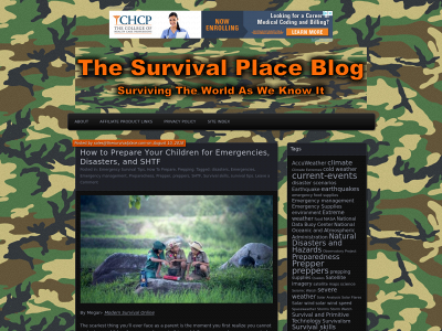 thesurvivalplaceblog.com snapshot