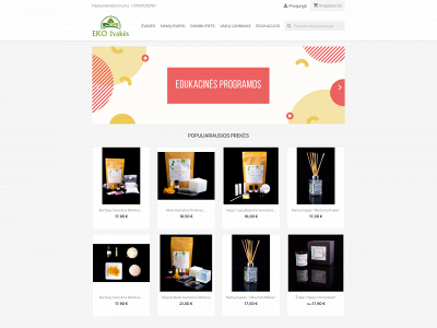 ekozvakes.lt snapshot