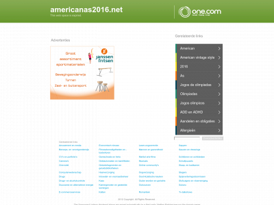 americanas2016.net snapshot