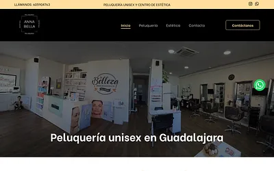 annabellapeluqueriayestetica.es snapshot