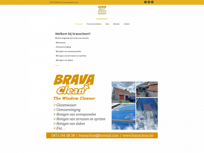 bravaclean.be snapshot