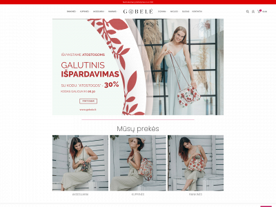 gobele.lt snapshot