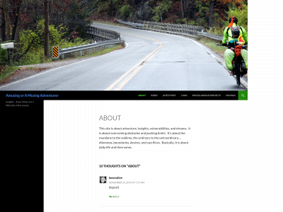 amusingadventurer.com snapshot