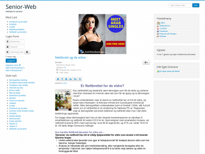 senior-web.no snapshot