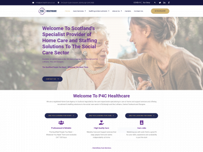 p4chealthcare.co.uk snapshot