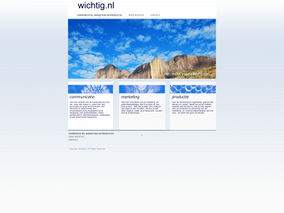 wichtig.nl snapshot