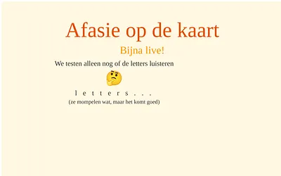 afasieopdekaart.nl snapshot