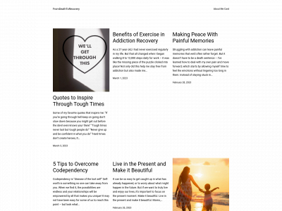 fromdeathtorecovery.blog snapshot