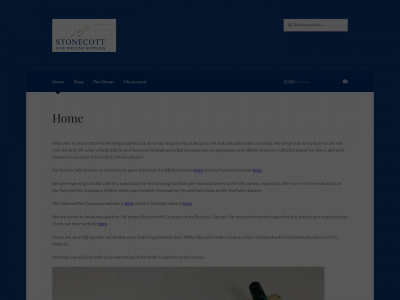 stonecottfinewritingsupplies.com snapshot