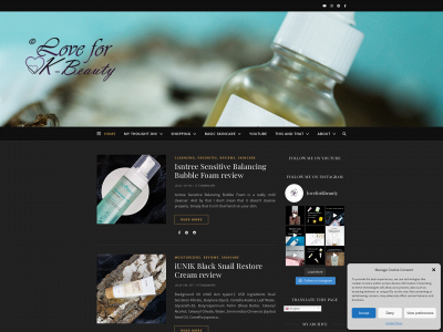 loveforkbeauty.com snapshot