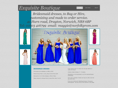 bridesmaidatexquisite.uk snapshot