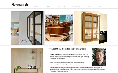 svanfolk.dk snapshot