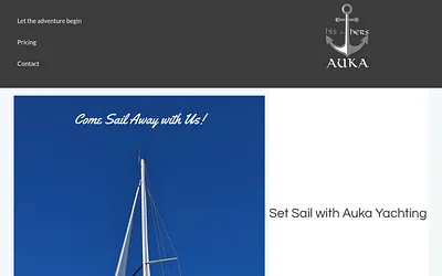 auka-yachting.com snapshot