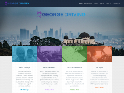 georgedriving.com snapshot