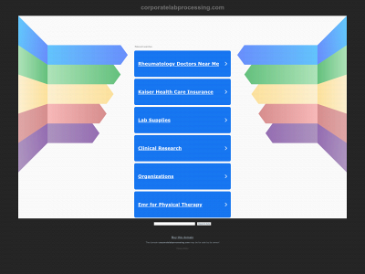 corporatelabprocessing.com snapshot