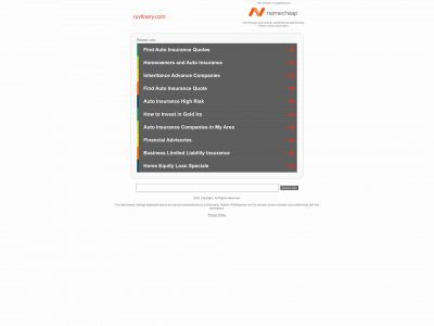 ruvfinery.com snapshot