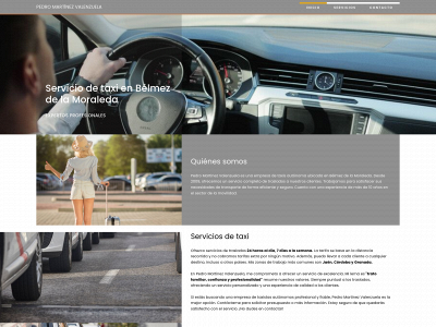www.taximartinezbelmez.es snapshot