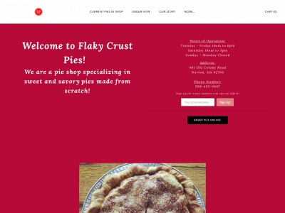 www.flakycrustpies.com snapshot