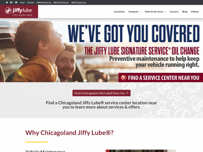 chicagolandjiffylube.com snapshot