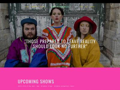 lobsterquadrilletheatre.com snapshot