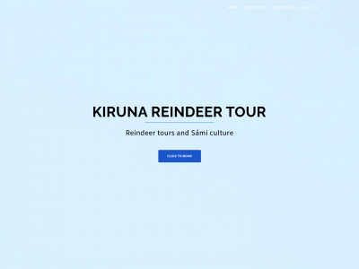 kirunareindeertour.com snapshot