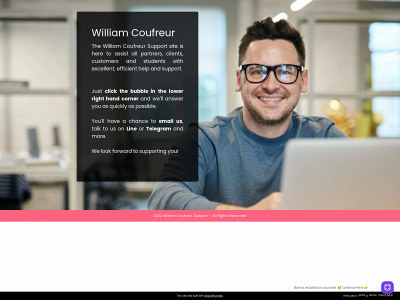 williamcoufreur.com snapshot