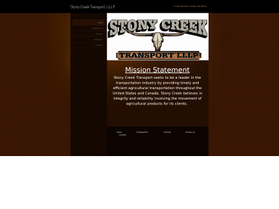 stonycreektransport.com snapshot
