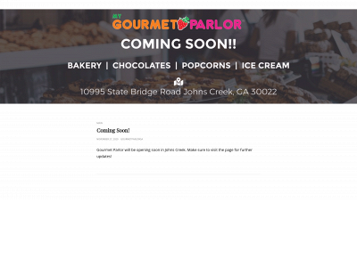 mygourmetparlor.com snapshot
