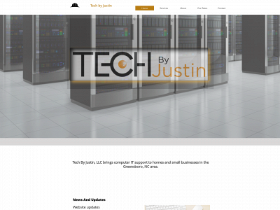 techbyjustin.com snapshot