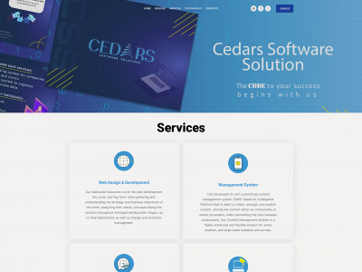 cedarssoftware.com snapshot