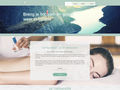 pauzeknop.be snapshot