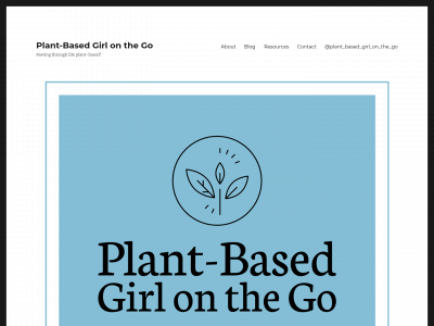 plantbasedgirlonthego.com snapshot