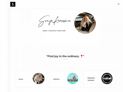 sonjakaarina.fi snapshot
