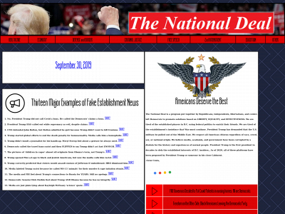 thenationaldeal.com snapshot