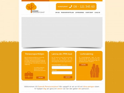 svenskpensionstjanst.com snapshot