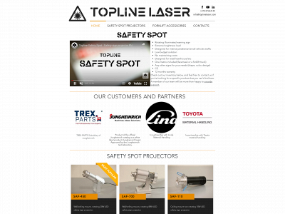 toplinelaser.com snapshot