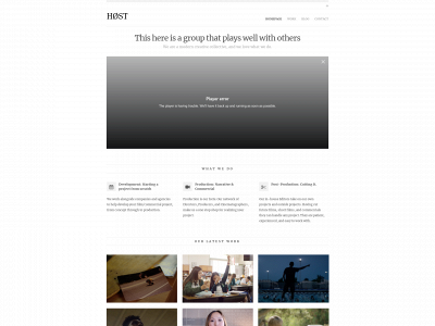 hostcreativegroup.com snapshot