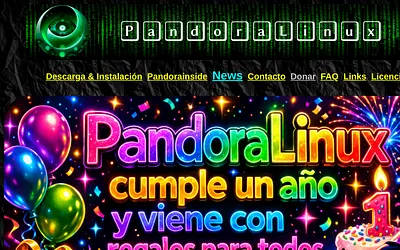 pandoralinux.es snapshot