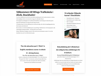 wingstrafikskola.se snapshot