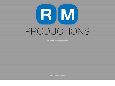 rm-productions.nl snapshot