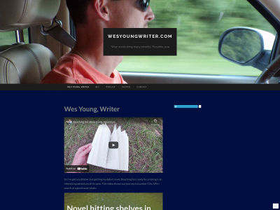wesyoungwriter.com snapshot