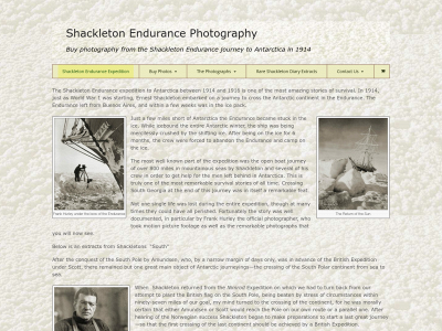 shackleton-endurance.com snapshot