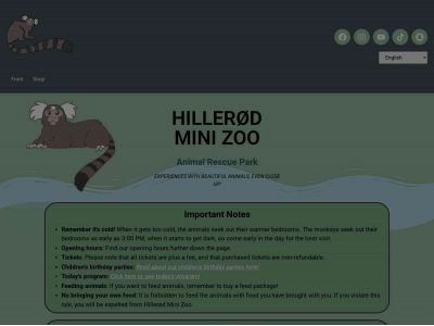 hillerødzoo.dk snapshot