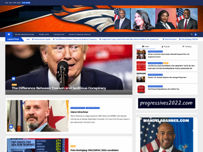 progressives2022.com snapshot
